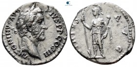 Antoninus Pius AD 138-161. Struck AD 144. Rome. Denarius AR