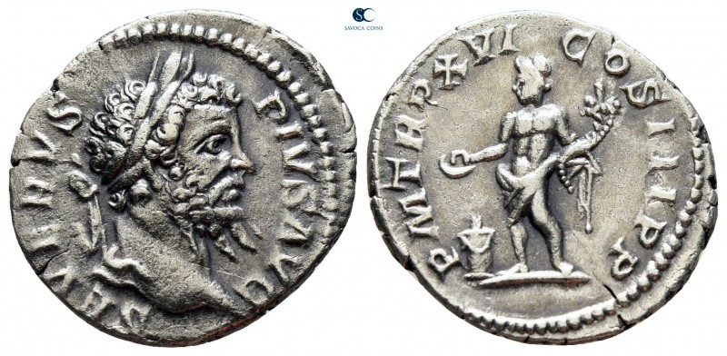 Septimius Severus AD 193-211. Rome
Denarius AR

19 mm, 2,57 g

SEVERVS PIVS...