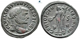 Constantius I as Caesar AD 293-305. Struck AD 300-301. Antioch. Follis Æ