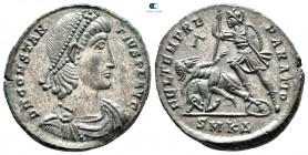 Constantinus II AD 337-340. Cyzicus. Follis Æ