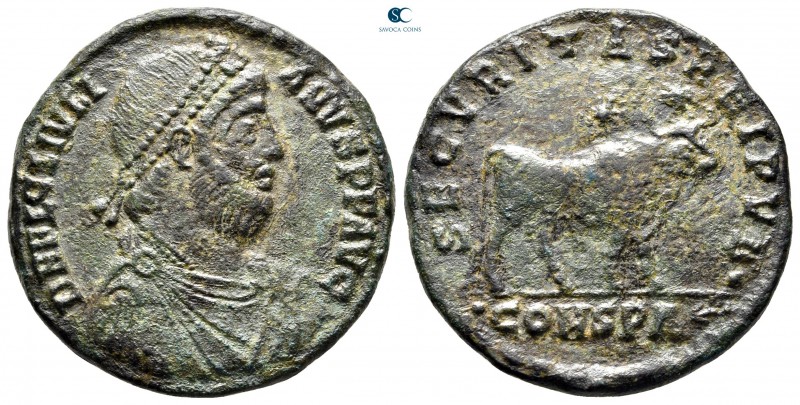 Julian II AD 360-363. Constantinople
Follis Æ

27 mm, 9,32 g

D N FL CL IVL...
