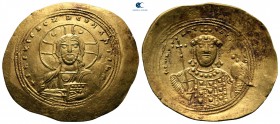 Constantine IX Monomachus AD 1042-1055. Constantinople. Histamenon AV
