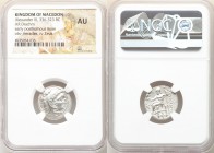 MACEDONIAN KINGDOM. Alexander III the Great (336-323 BC). AR drachm (19mm, 12h). NGC AU. Posthumous issue of 'Colophon', 310-301 BC. Head of Heracles ...