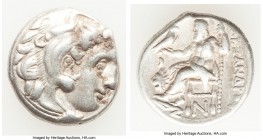 MACEDONIAN KINGDOM. Alexander III the Great (336-323 BC). AR drachm (16mm, 4.28 gm, 11h). VF. Posthumous issue of 'Colophon', ca. 310-301 BC. Head of ...