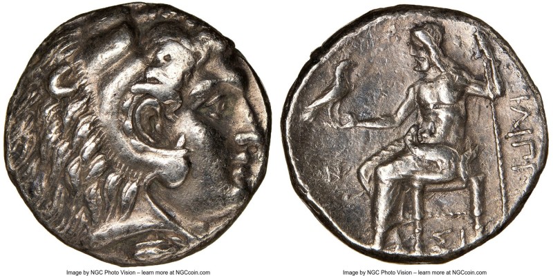 MACEDONIAN KINGDOM. Philip III Arrhidaeus (323-317 BC). AR tetradrachm (25mm, 12...