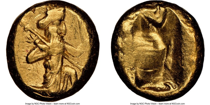 ACHAEMENID PERSIA. Xerxes II-Artaxerxes II (5th-4th centuries BC). AV daric (14m...