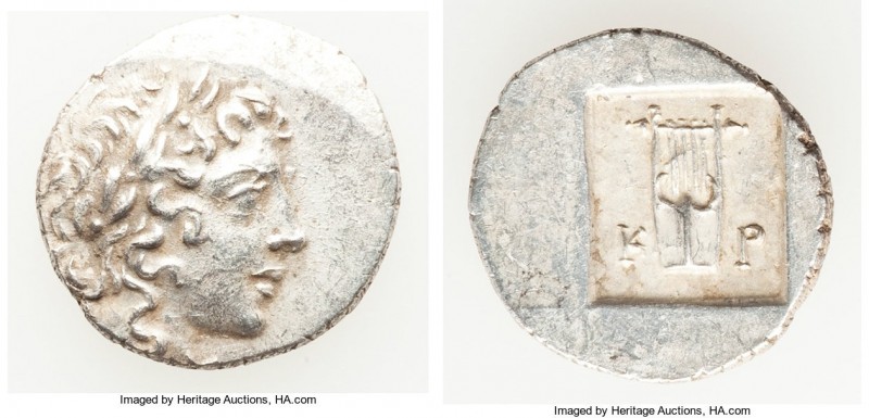 LYCIAN LEAGUE. Cragus. Ca. 48-20 BC. AR hemidrachm (16mm, 2.04 gm, 12h). Choice ...