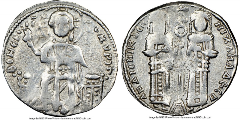 Andronicus II Palaeologus and Michael IX (AD 1294-1320). Anonymous Issue. AR bas...