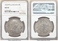 Ferdinand VII 8 Reales 1825 PTS-JL AU53 NGC, Potosi mint, KM84. 

HID09801242017

© 2020 Heritage Auctions | All Rights Reserve
