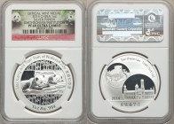 People's Republic 10-Piece Lot of Proof silver "Smithsonian Institution - Mei Xiang and Tian Tian" " One-Ounce Panda Medals 2014 PR69 Ultra Cameo NGC,...