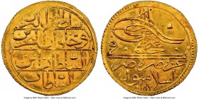 Ottoman Empire. Abdul Hamid I gold Zeri Mahbub AH 1187 Year 10 (1784/1785) MS64 NGC, Islambul mint (in Turkey), KM416.

HID09801242017

© 2020 Her...