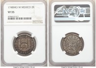 Ferdinand VI 2 Reales 1748 Mo-M VF35 NGC, Mexico City mint, KM86.1. Multi-colored toning. 

HID09801242017

© 2020 Heritage Auctions | All Rights ...