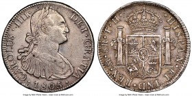 Charles IV 8 Reales 1805 Mo-TH XF Details (Obverse Cleaned) NGC, Mexico City mint, KM109.

HID09801242017

© 2020 Heritage Auctions | All Rights R...