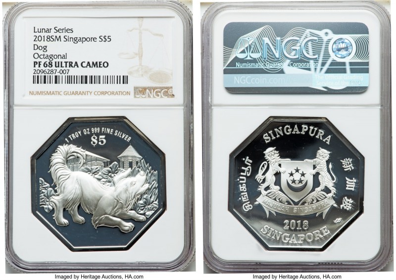 Republic 8-Piece Lot of Certified Assorted Issue NGC, Includes: (x3) "Year of th...