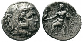 Kings of Macedon. Alexander III 'the Great' (336-323 BC). AR Drachm
Condition: Very Fine

Weight: 3,87 gr
Diameter: 18,85 mm