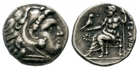 Kings of Macedon. Alexander III 'the Great' (336-323 BC). AR Drachm
Condition: Very Fine

Weight: 3,83 gr
Diameter: 15,60 mm