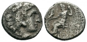 Kings of Macedon. Alexander III 'the Great' (336-323 BC). AR Drachm
Condition: Very Fine

Weight: 4,09 gr
Diameter: 16,15 mm