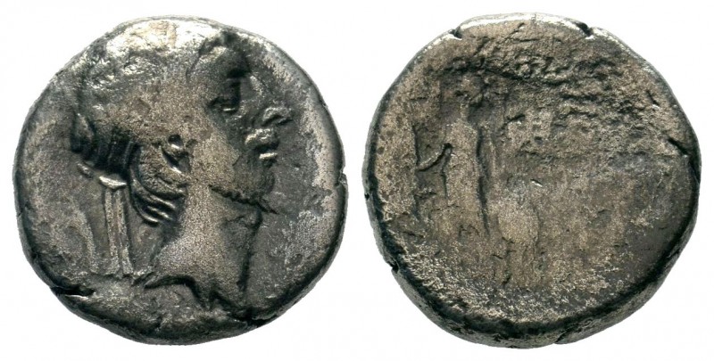 Kingdom of Cappadocia. Drachm. 52-42 BC.
Condition: Very Fine

Weight: 3,85 gr
D...