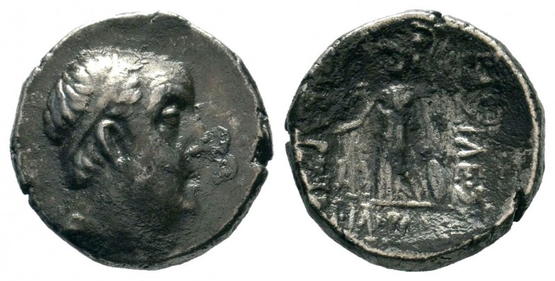 Kingdom of Cappadocia. Drachm. 52-42 BC.
Condition: Very Fine

Weight: 3,49 gr
D...
