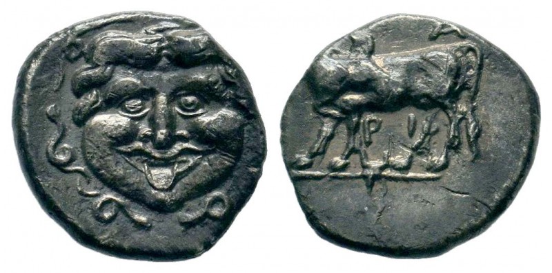 MYSIA, Parion. 4th century BC. AR Hemidrachm 
Condition: Very Fine

Weight: 2,22...