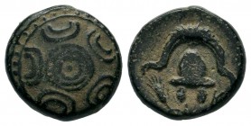 Kings of Macedon. Alexander III 'the Great' (336-323 BC). Ae
Condition: Very Fine

Weight: 3,50 gr
Diameter: 14,20 mm