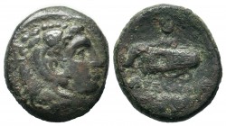 Kings of Macedon. Alexander III 'the Great' (336-323 BC). Ae
Condition: Very Fine

Weight: 6,28 gr
Diameter: 19,50 mm