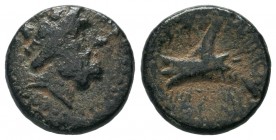 Ancient Greek Coins, Ae - 1st - 2nd Century BC. Arados.
Condition: Very Fine

Weight: 3,30 gr
Diameter: 15,40 mm