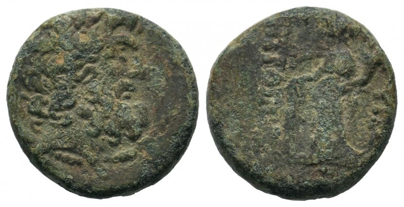 Ancient Greek Coins, Ae - 1st - 2nd Century BC.
Condition: Very Fine

Weight: 4,...