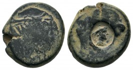 Ancient Greek Coins, Ae - 1st - 2nd Century BC.
Condition: Very Fine

Weight: 5,57 gr
Diameter: 17,30 mm