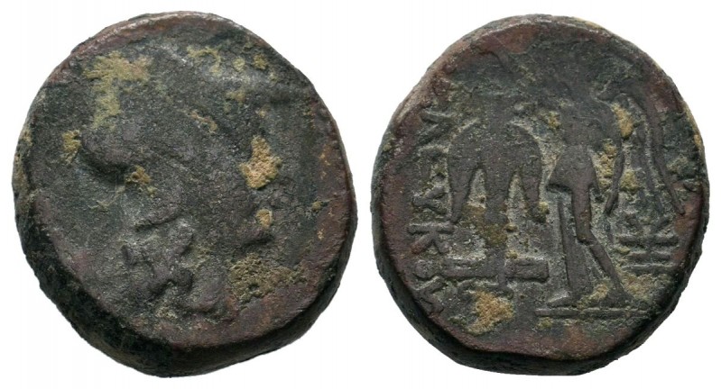 Ancient Greek Coins, Ae - 1st - 2nd Century BC.
Condition: Very Fine

Weight: 7,...