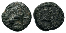 Ancient Greek Coins, Ae - 1st - 2nd Century BC.
Condition: Very Fine

Weight: 1,81 gr
Diameter: 11,60 mm