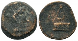Ancient Greek Coins, Ae - 1st - 2nd Century BC. Cilicia, Tarsus.
Condition: Very Fine

Weight: 7,96 gr
Diameter: 21,15 mm
