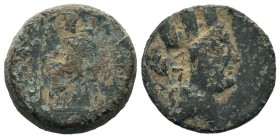 Ancient Greek Coins, Ae - 1st - 2nd Century BC. Cilicia, Tarsus
Condition: Very Fine

Weight: 6,18 gr
Diameter: 19,90 mm