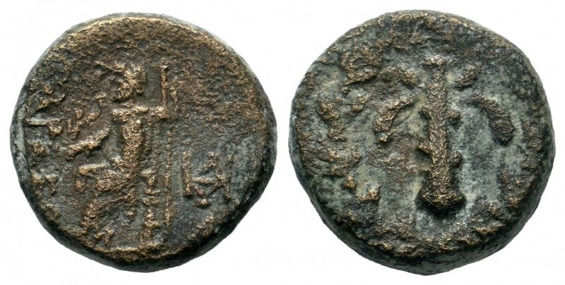 Ancient Greek Coins, Ae - 1st - 2nd Century BC. Cilicia, Tarsus.
Condition: Very...