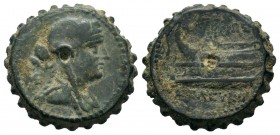 Ancient Greek Coins, Ae - 1st - 2nd Century BC. SELEUKIS & PIERIA.
Condition: Very Fine

Weight: 7,49 gr
Diameter: 19,60 mm