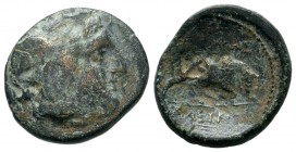 Ancient Greek Coins, Ae - 1st - 2nd Century BC. SELEUKIS & PIERIA.
Condition: Very Fine

Weight: 5,42 gr
Diameter: 18,60 mm