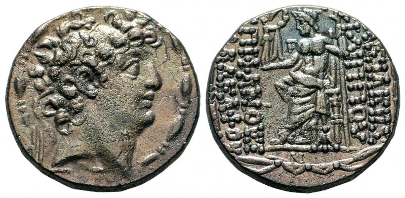 Seleukid Kings of Syria. Philippos I. Epiphanes Philadelphos (94 -75 BC). AR Tet...