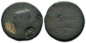 CILICIA, Olba. Ajax, with Augustus. AD 10-15. Æ

Weight: 10,92 gr
Diameter: 23,70 mm