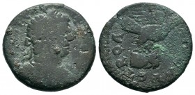TROAS. Alexandria. Caracalla (198-217). Ae As. 
Condition: Very Fine

Weight: 8,58 gr
Diameter: 23,35 mm