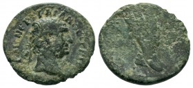 Syria, Trajan. A.D. 98-117. AE
Condition: Very Fine

Weight: 3,74 gr
Diameter: 18,15 mm