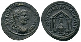 Philip I of Nisibis, Mesopotamia. AD 244-249. AE
Condition: Very Fine

Weight: 12,13 gr
Diameter: 26,25 mm
