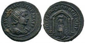 MESOPOTAMIA, Nisibis. Otacilia Severa. Augusta, AD 244-249. Æ
Condition: Very Fine

Weight: 12,77 gr
Diameter: 24,90 mm