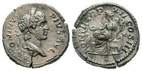 Caracalla, 198-217. Denarius
Condition: Very Fine

Weight: 3,35 gr
Diameter: 19,60 mm