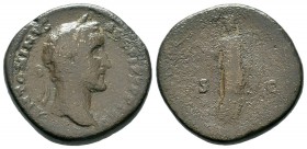 Antoninus Pius (138-161 AE). AE
Condition: Very Fine

Weight: 24,07 gr
Diameter: 31,40 mm