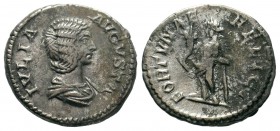 Julia Domna (193-217) Denar
Condition: Very Fine

Weight: 3,71 gr
Diameter: 17,75 mm