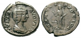 Julia Domna (193-217) Denar
Condition: Very Fine

Weight: 3,38 gr
Diameter: 17,70 mm