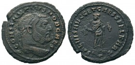 Constantius I, as Caesar (293-305 AD). AE Follis

Weight: 9,24 gr
Diameter: 27,75 mm