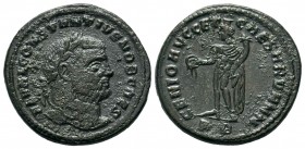 Constantius I, as Caesar (293-305 AD). AE Follis

Weight: 8,85 gr
Diameter: 27,20 mm