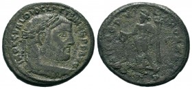 Constantius I, as Caesar (293-305 AD). AE Follis

Weight: 9,38 gr
Diameter: 27,00 mm