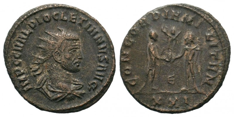 Diocletian Silvered Æ Antoninianus.
Condition: Very Fine

Weight: 3,55 gr
Diamet...